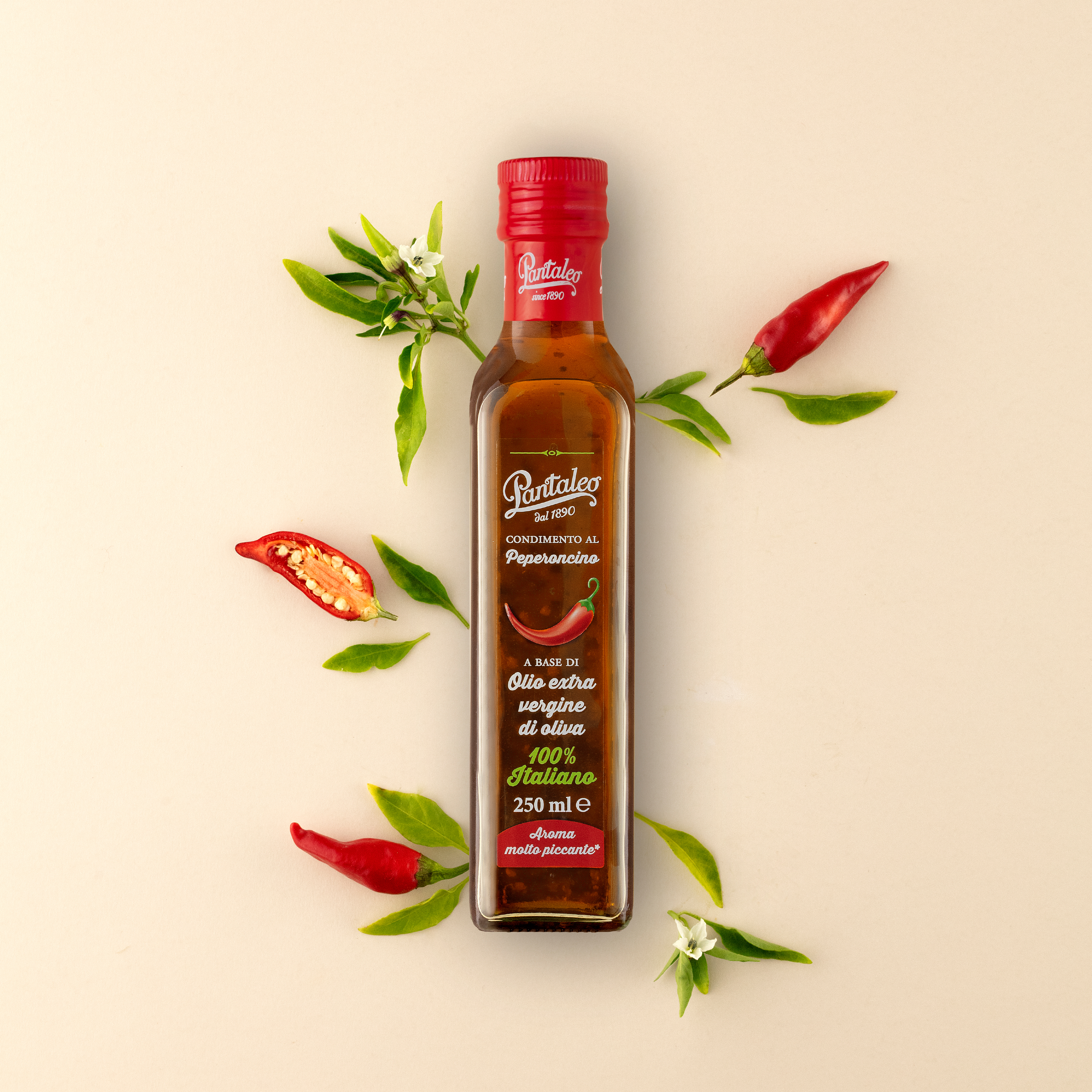 Condimento al peperoncino a base di Olio EVO 100% italiano