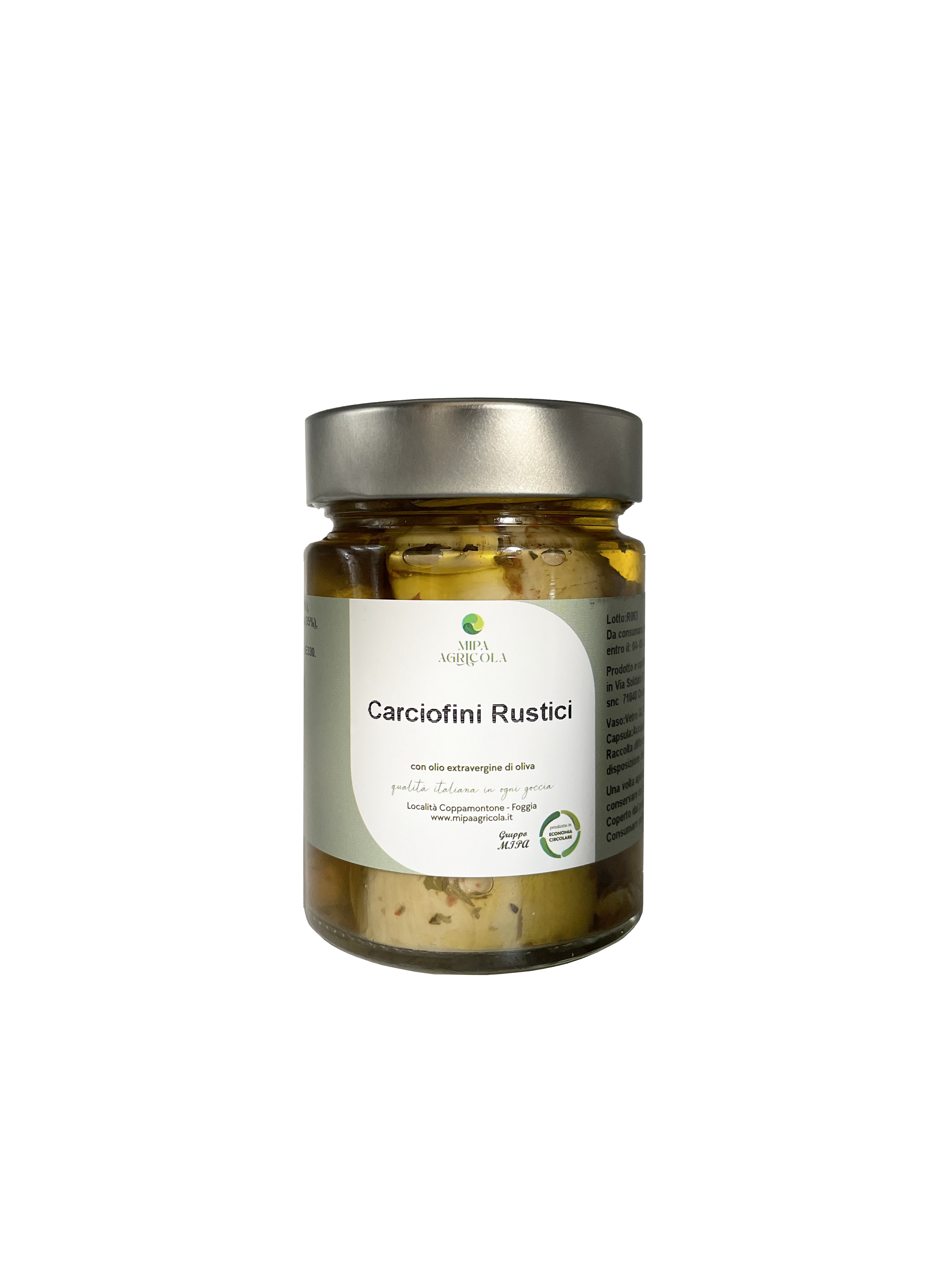 Carciofini Rustici in Olio EVO biologico