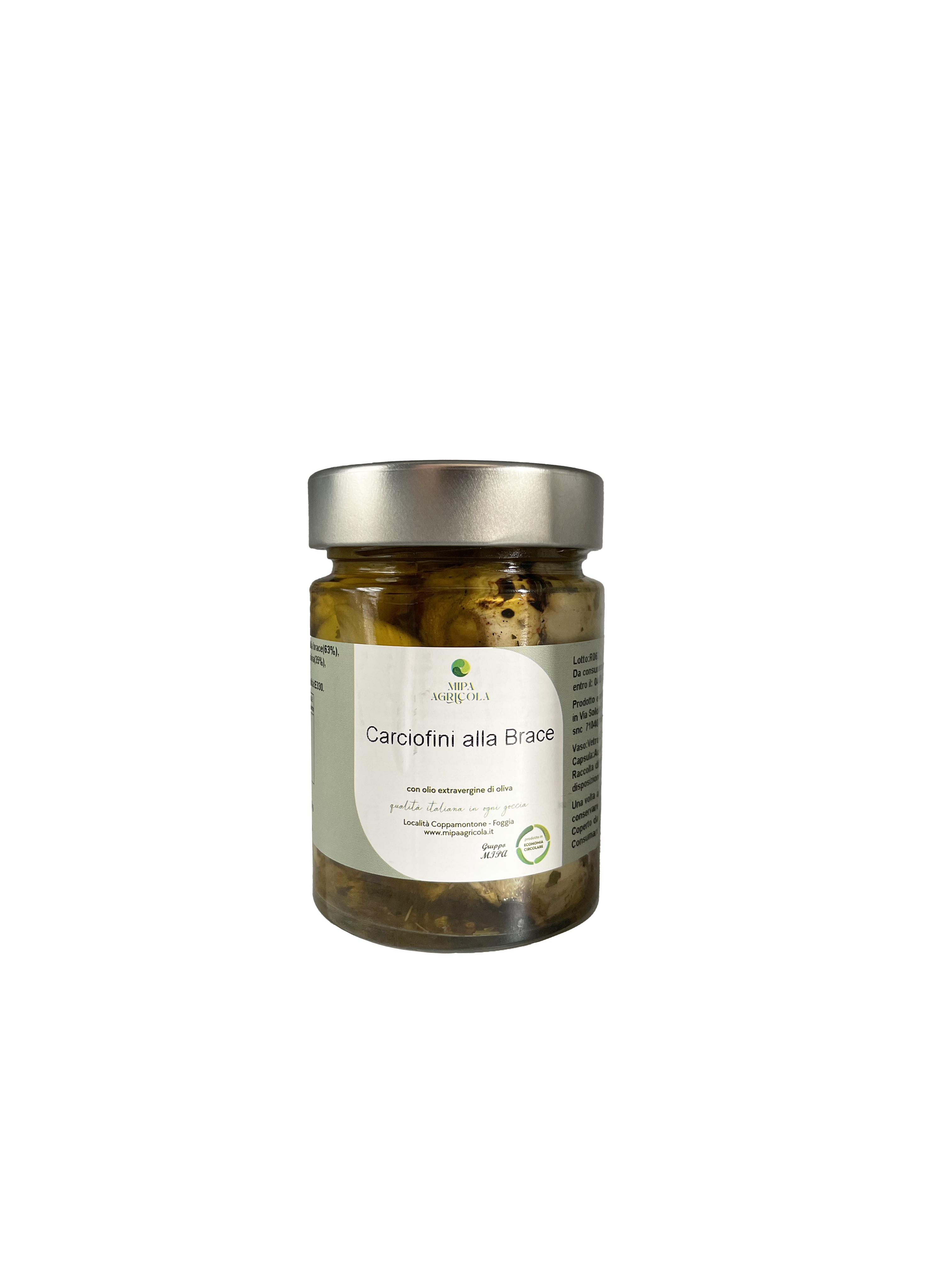 Carciofi alla Brace in Olio EVO biologico