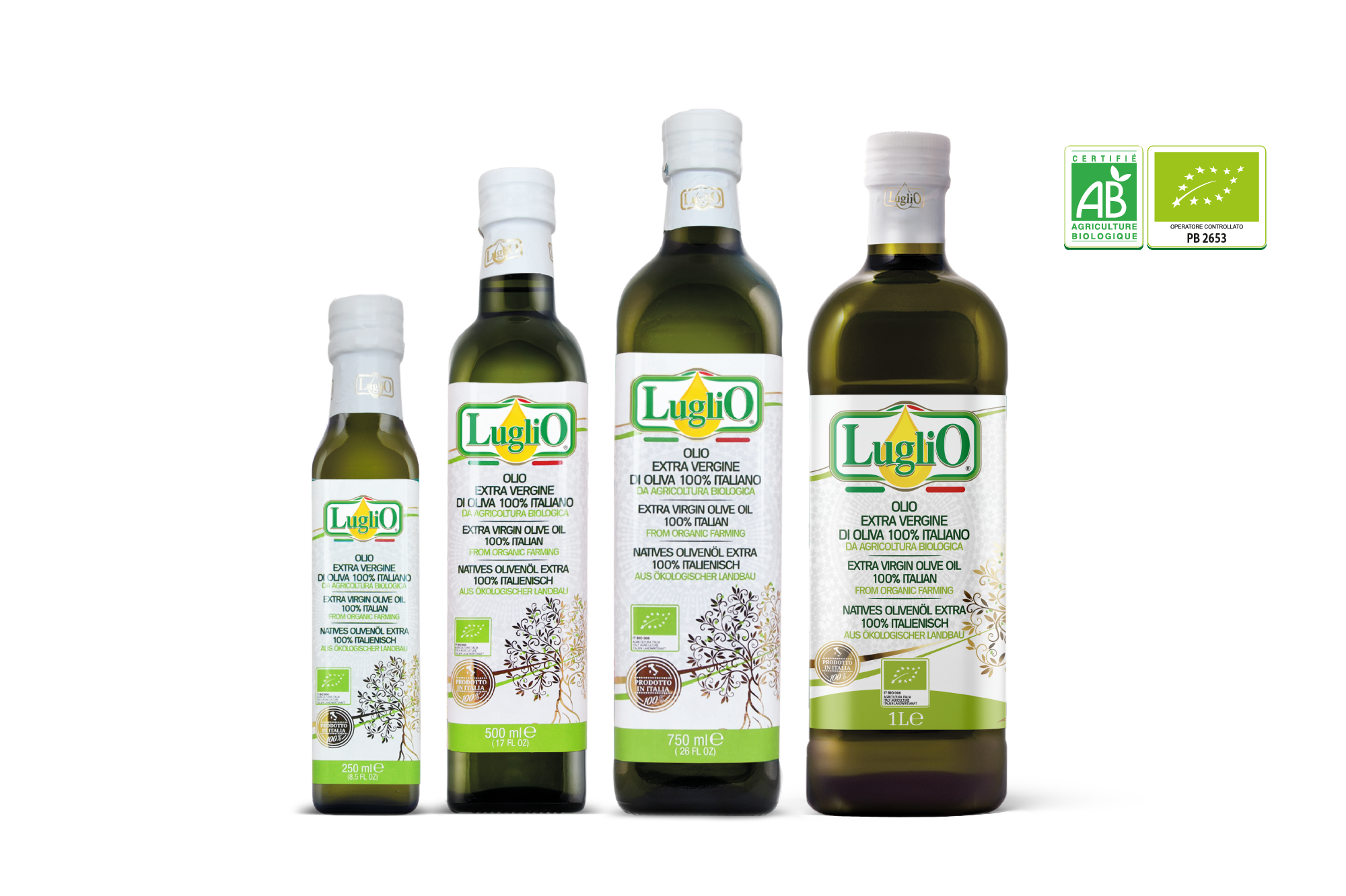 Luglio - Olio Extra Vergine di Oliva 100% Italiano Biologico